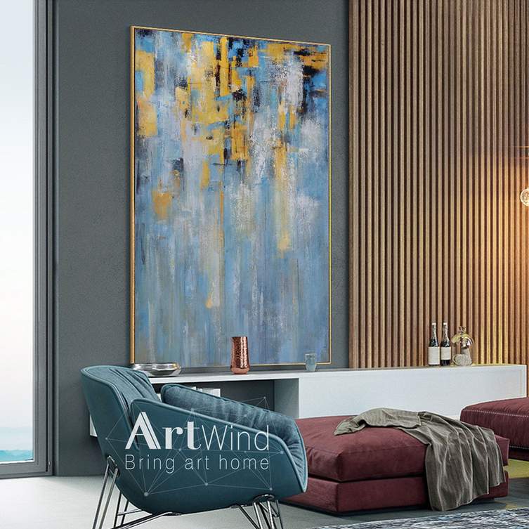 sea sky blue abstract design 3